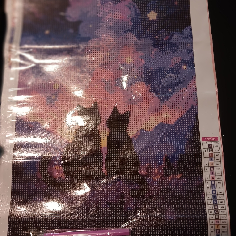 Colorful Cat Diamond Painting Kit - Picture 3 of 4